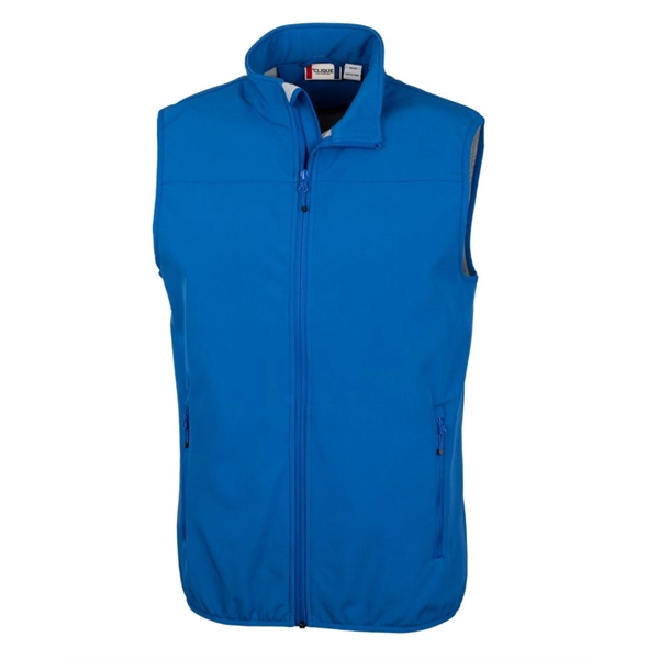 Men's vest with a full-zip, water resistance, two pockets, and brushed... from ASI 47965 Cutter & Buck