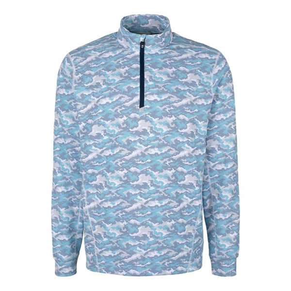 Men's sweatshirt with a quarter zip, long sleeves, UPF 50+ protection,... from ASI 47965 Cutter & Buck
