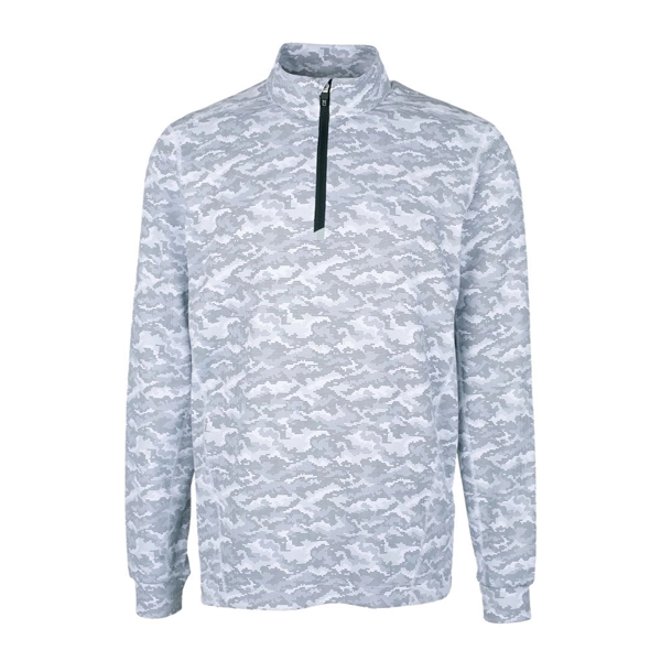 Men's sweatshirt with a quarter zip, long sleeves, UPF 50+ protection,... from ASI 47965 Cutter & Buck
