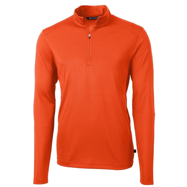 Men's sweatshirt with a quarter zip, long sleeves, UPF 25+ protection,... from ASI 47965 Cutter & Buck