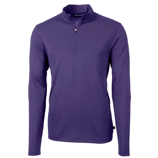 Men's sweatshirt with a quarter zip, long sleeves, UPF 25+ protection,... from ASI 47965 Cutter & Buck