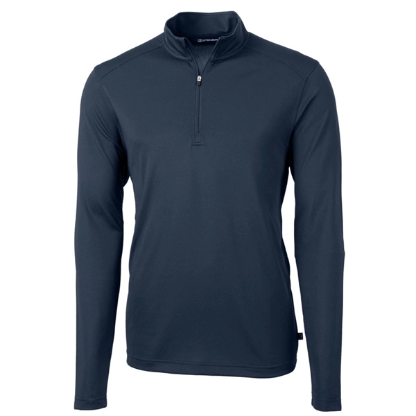 Men's sweatshirt with a quarter zip, long sleeves, UPF 25+ protection,... from ASI 47965 Cutter & Buck