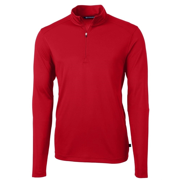 Men's sweatshirt with a quarter zip, long sleeves, UPF 25+ protection,... from ASI 47965 Cutter & Buck