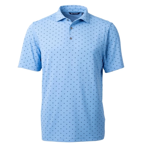 Men's polo with UPF 25+ sun protection, moisture-wicking performance, self-fabric collar,... from ASI 47965 Cutter & Buck