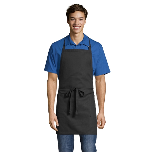 Uncommon Threads Unisex Two-Pocket Bib Apron... from ASI 86018 Scrub Authority / Uniform Stores