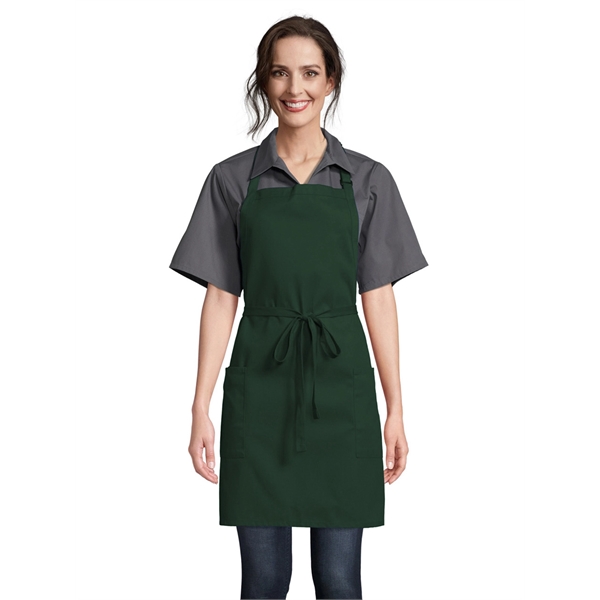 Uncommon Threads Unisex Two-Pocket Bib Apron... from ASI 86018 Scrub Authority / Uniform Stores