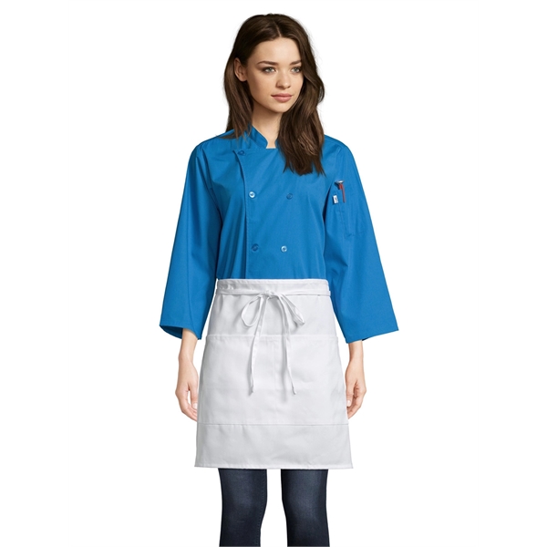 Uncommon Threads Unisex Half Waist Pocket Apron - Colors... from ASI 86018 Scrub Authority / Uniform Stores