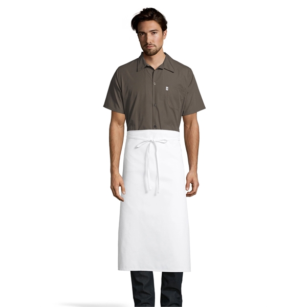 Uncommon Threads Unisex Four-Way Long Apron - White... from ASI 86018 Scrub Authority / Uniform Stores