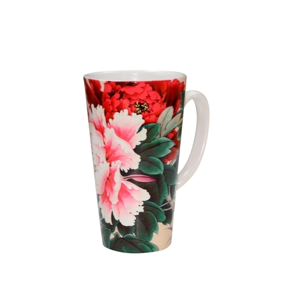 3.46 x 5.87 inches 17 oz. traditional ceramic mug with 1... from ASI 37218 Athena Promo (tm)