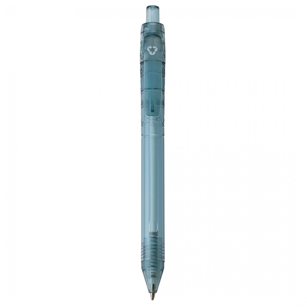 Recycled plastic push-action pen with a recycled symbol printed on clip... from ASI 88660 Spector & Co.