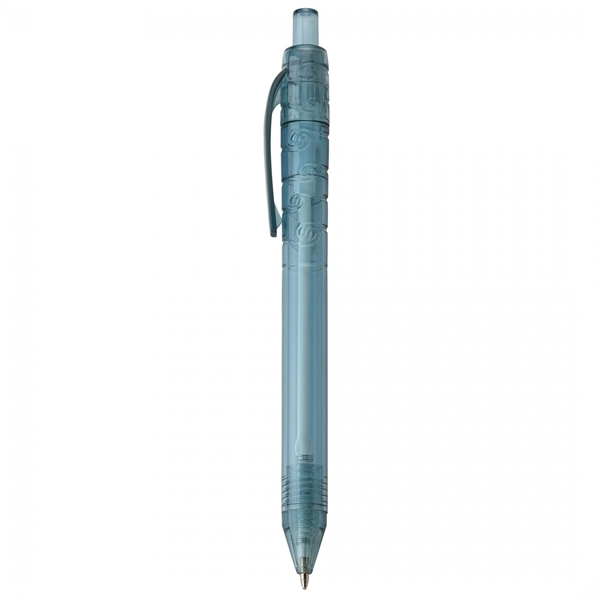 Recycled plastic push-action pen with a recycled symbol printed on clip... from ASI 88660 Spector & Co.