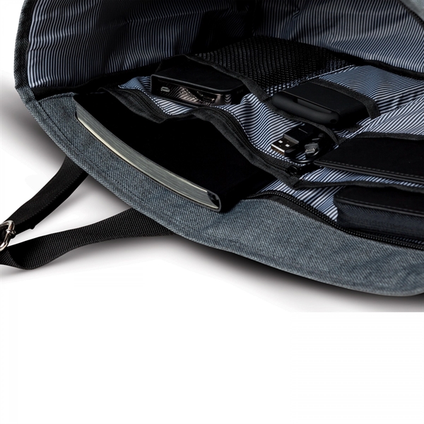 This Messenger Bag with its magnetic quick opening and deluxe stationery... from ASI 88660 Spector & Co.