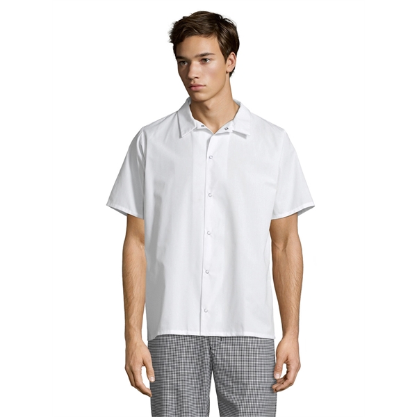 Uncommon Threads Unisex Pocketless Utility Shirt... from ASI 86018 Scrub Authority / Uniform Stores