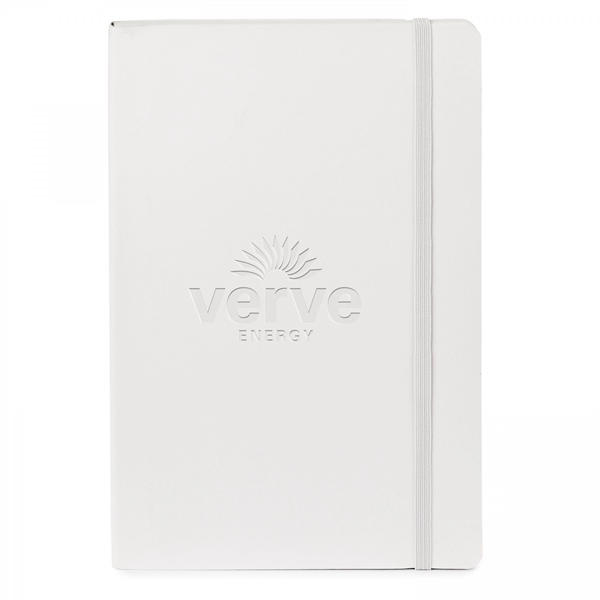 Journal with a document holder on interior back cover and 128... from ASI 88660 Spector & Co.