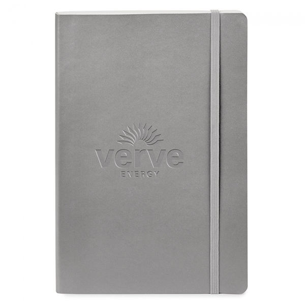 Journal with a document holder on interior back cover and 128... from ASI 88660 Spector & Co.