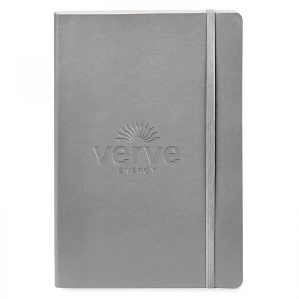 Journal with a document holder on interior back cover and 128... from ASI 88660 Spector & Co.