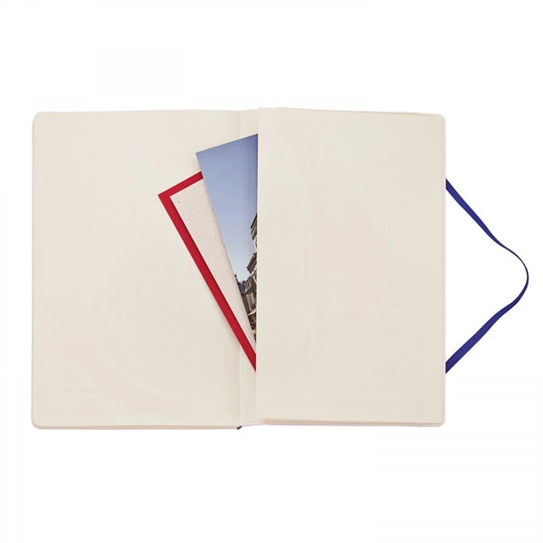 Journal with a document holder on interior back cover and 128... from ASI 88660 Spector & Co.