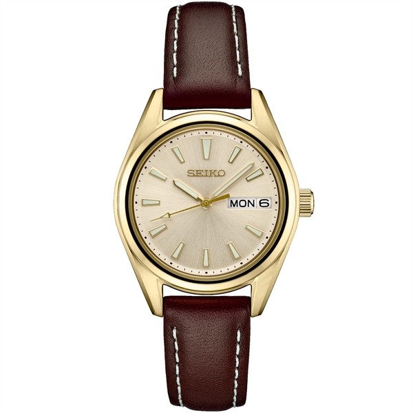 Ladies Essentials watch, Light champagne sunray dial with gold accents.... from ASI 61966 HPG / HPG Gold Beacon Premium Brands