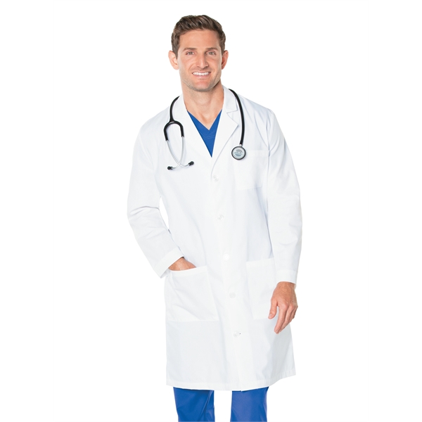 Landau Men's 3-Pocket Full-Length Lab Coat... from ASI 86018 Scrub Authority / Uniform Stores