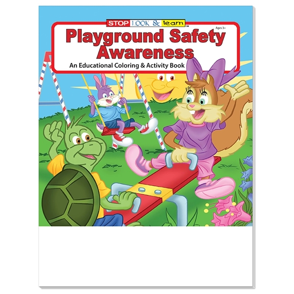 Playground Safety coloring book.... from ASI 45815 Coloring Book Solutions / Coloring Book Solutions™ LivRite