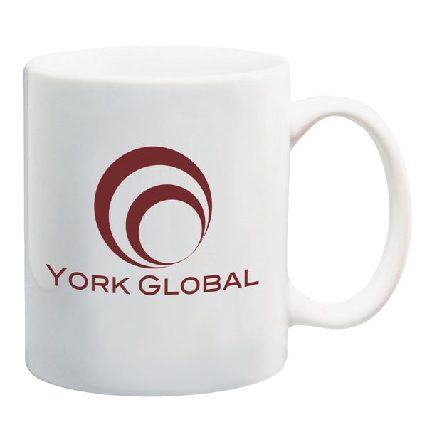 White ceramic mug, 11 oz.... from ASI 61125 Hit Promotional Products / Hit®