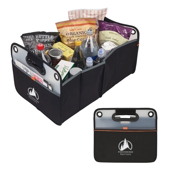 Optimum-I trunk collapsible organizer with an interior divider, interior mesh pocket,... from ASI 67866 Logomark/Valumark