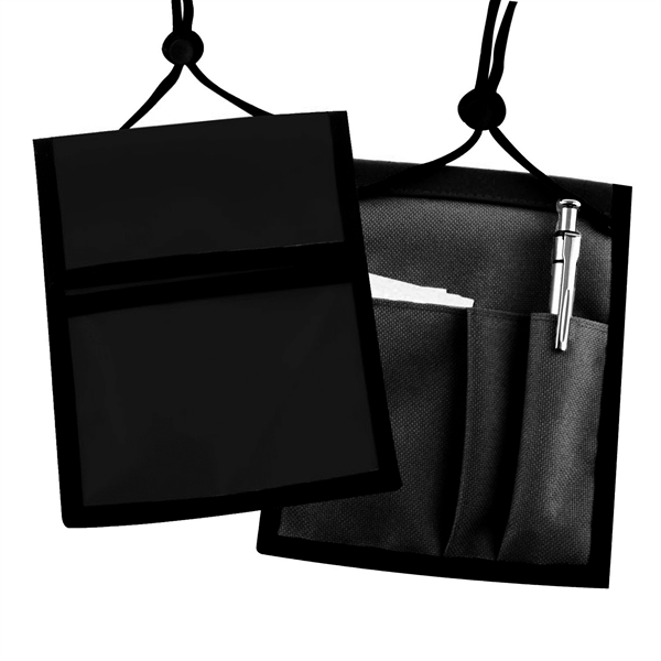 5 " x 6.5 " top-loading vinyl hanging wallet with multiple... from ASI 62088 IDProductsource
