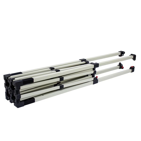 6' deluxe tent kit with crank-up canopy, steel frame, legs, feet... from ASI 87188 Showdown Displays