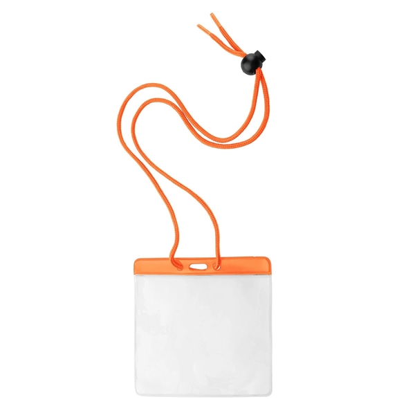 These extra large holders feature a color bar at the top... from ASI 62088 IDProductsource