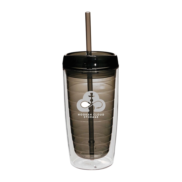 Embrace color with our Chroma Double Wall Acrylic Tumblers with straw.... from ASI 62088 IDProductsource