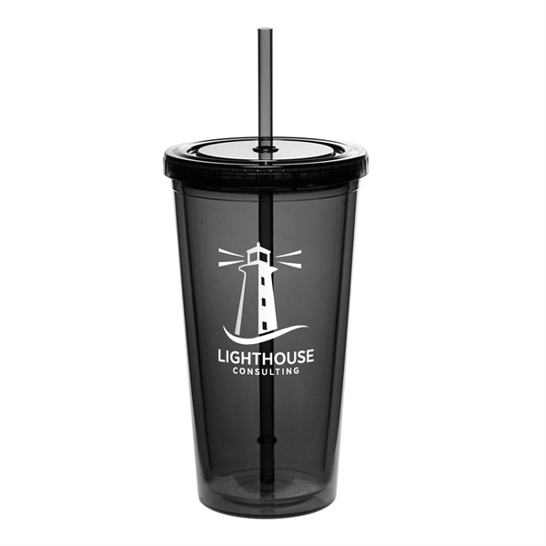 20 oz. acrylic tumbler with double wall construction with snap-tight lid... from ASI 62088 IDProductsource