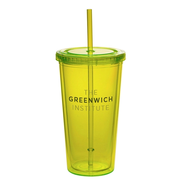 20 oz. acrylic tumbler with double wall construction with snap-tight lid... from ASI 62088 IDProductsource