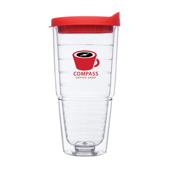 Our largest Acrylic Double-wall tumbler, The 24 oz. Comet Tumbler comes... from ASI 62088 IDProductsource