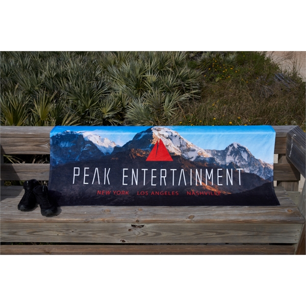 Sublimated beach towel... from ASI 73520 Neet Feet / Kanata Towels