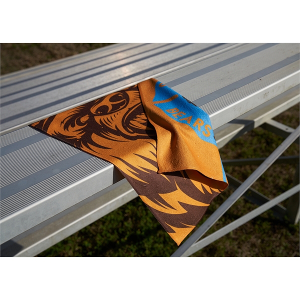 Dual sided 15x18 sublimated towel... from ASI 73520 Neet Feet / Kanata Towels
