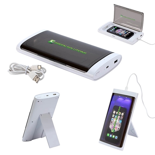 Defender UV Sanitizer Box & Charger... from ASI 67866 Logomark/Valumark