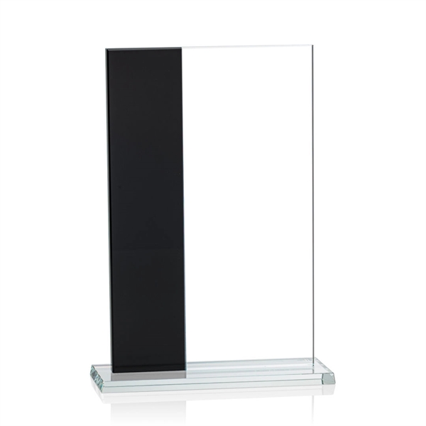 Composite Vertical - Starfire/Black... from ASI 84592 St Regis Group / Prestige Glass