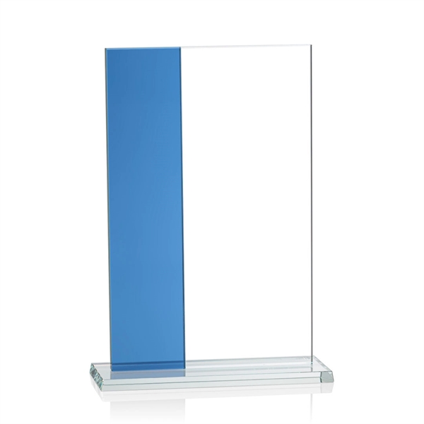 Composite Vertical - Starfire/Blue... from ASI 84592 St Regis Group / Prestige Glass