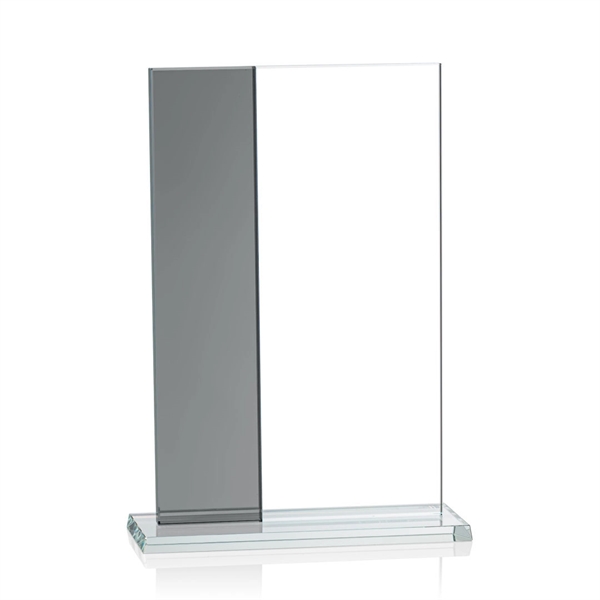Vertical Award- Grey/Starfire.... from ASI 84592 St Regis Group / Prestige Glass