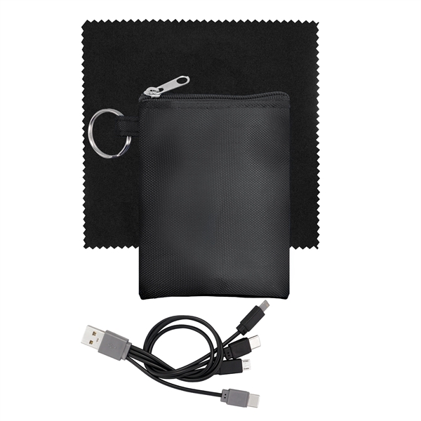 Tall Stretchy Clean & Charge Tech Kit... from ASI 30208 A P Specialties / AP Specialties