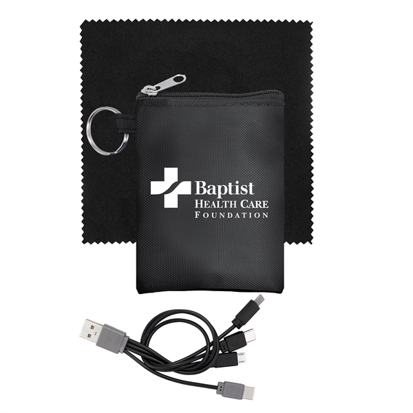 Tall Stretchy Clean & Charge Tech Kit... from ASI 30208 A P Specialties / AP Specialties