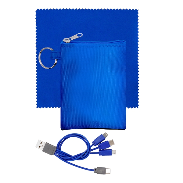 Tall Stretchy Clean & Charge Tech Kit... from ASI 30208 A P Specialties / AP Specialties