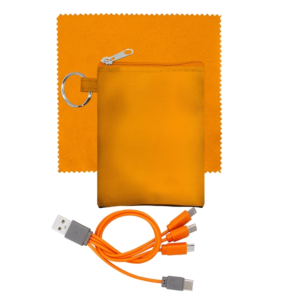 Tall Stretchy Clean & Charge Tech Kit... from ASI 30208 A P Specialties / AP Specialties