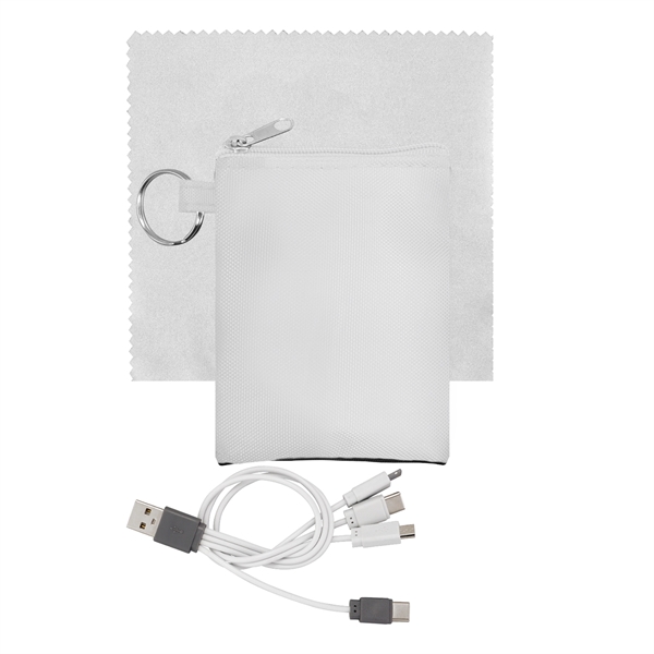 Tall Stretchy Clean & Charge Tech Kit... from ASI 30208 A P Specialties / AP Specialties