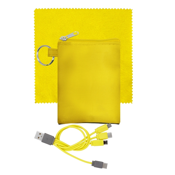 Tall Stretchy Clean & Charge Tech Kit... from ASI 30208 A P Specialties / AP Specialties