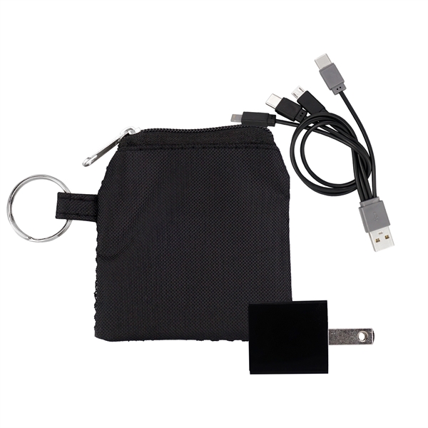 Sporty 4-in-1 Charging Techie Set... from ASI 30208 A P Specialties / AP Specialties