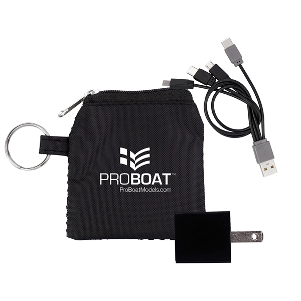 Sporty 4-in-1 Charging Techie Set... from ASI 30208 A P Specialties / AP Specialties