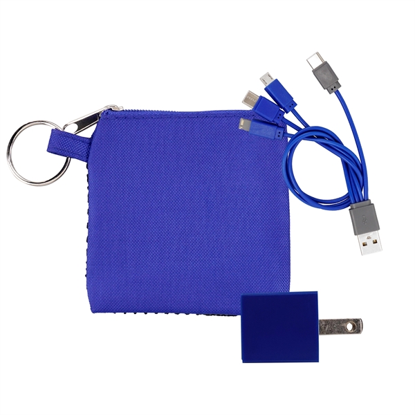 Sporty 4-in-1 Charging Techie Set... from ASI 30208 A P Specialties / AP Specialties