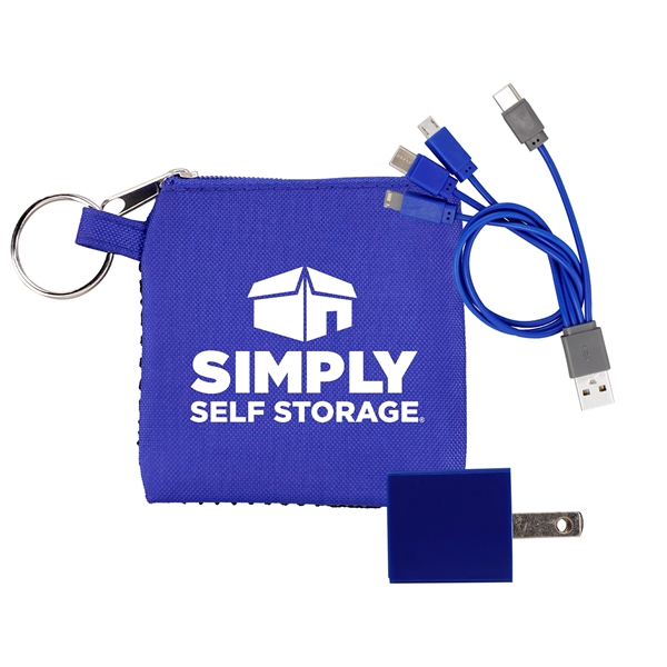 Sporty 4-in-1 Charging Techie Set... from ASI 30208 A P Specialties / AP Specialties