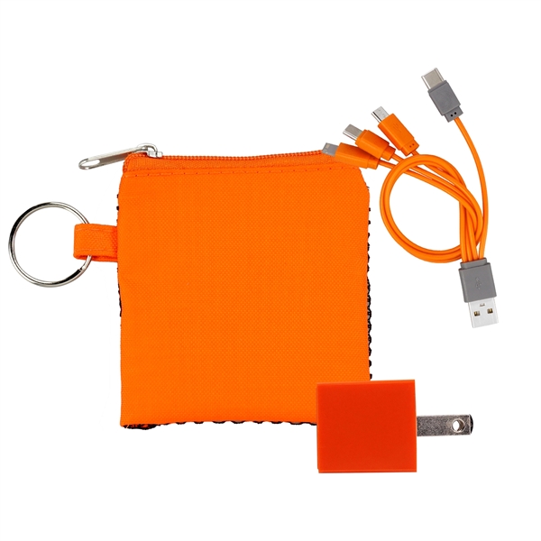 Sporty 4-in-1 Charging Techie Set... from ASI 30208 A P Specialties / AP Specialties